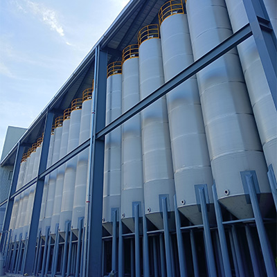Niasi Outdoor Silo Solve Core Industrial Material at Dolor Points