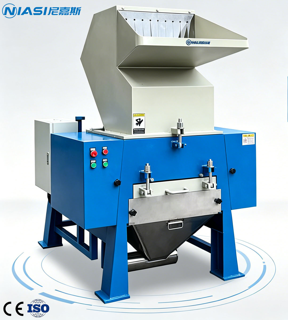 Plastic Comprimens Redivivus Machina cum Auto Collectis System
